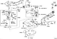 7740476040-Hose sub-assy, fuel tank ventilation