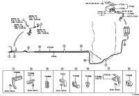 7741230070-Bracket, fuel tube grommet, no.2