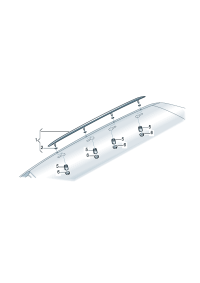 83G8600213Q7-Base, roof rack (standard aluminum)