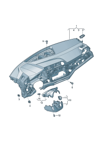 83G857001-Panel, w/duct