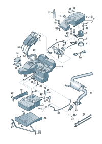 4L0131899J-Pump, reducing agent Contains: Sensor assy-pressure   D  -14.11.2011
