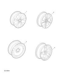 11034574-WHEEL ALUMINUM