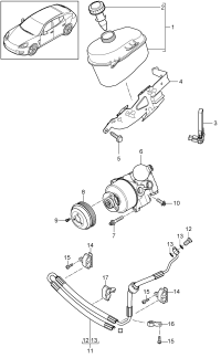 97035907101-Tank assy-oil Booster, steering