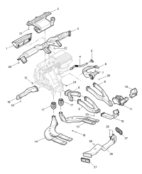 13264785-Outlet assy, instrument panel box