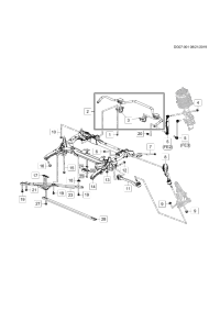 11603748-Bolt, crossmember stay