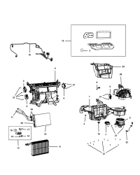 68299450AA-(F)(S)ACTUATOR A/C AND HEATER