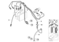34306779191-COOLING PIPE/E34/39/E38/X5
