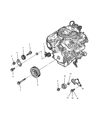 4792259AD-Pulley, a/c belt idler