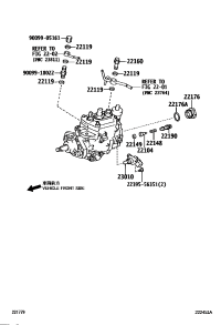 2214956351-GASKET, DELIVERY VALVE