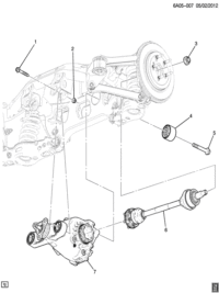 11610571-Nut (for 20 parts) (M24X1.5, 23 thick, 42 od) (hexagon w/washer) (6.056)