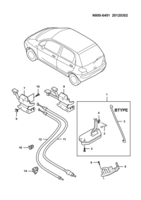 94530249-CLIP,SIDE MOULDING