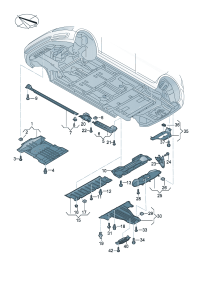 1EA804792-REINF ASSY-RAD CORE UPR