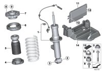 37126799911-Shock absorber rr
