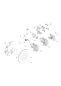 118863200B-RR BRAKE ROTOR, MODEL Y, BASE-CHINA BRAKE disc