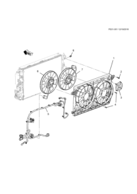 84153646-Shroud (assy, w/fan/motor) (incl. 3, 4, 6, 7)