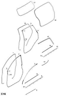 96624234-SEAL, ENGINE UNDER