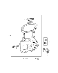 4755281AA-LOCK KIT SPARE TIRE