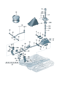 330711113-Male (wooden/leather), Boot-w/shift lever (Leather)