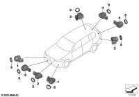 66209500115-Sensor, ultrasonic