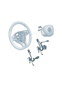 11D971584A-Harness, Sab assy-steering wheel