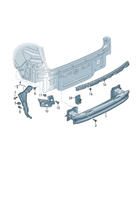 11G807305-HOOD STAY BUSH