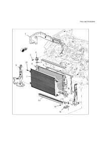 39157825-PLATE, RADIATOR