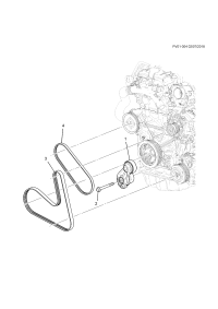24106905-Belt, accessory drive assist