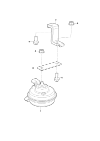 11D951182-Bracket-horn