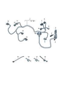 1EA973202A-Receptacle, flat contact Connector Harness-chamber