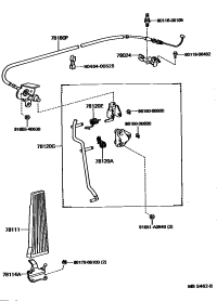 7818050010-CABLE ASSY, ACCELERATOR CONTROL