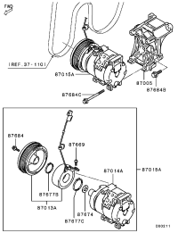 7813A060-COMPRESSOR ASSY,A/C
