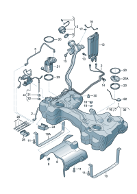 5Q0201055BA-Tank, fuel D-17.04.2014 -24.05.2015