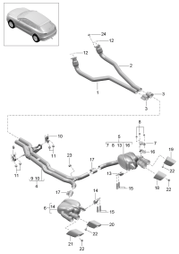 95B253611Y-Muffler assy-rr