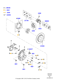 5L8Z2C026BA-Disc-brake, warranty of conformity