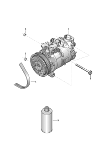 4M0820803N-Compressor, a/c For coolants: