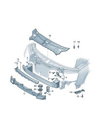4H0807136D-Bracket, trim D  -24.02.2014
