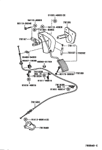7820295J02-LINK SUB-ASSY, ACCELERATOR
