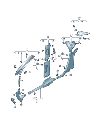 8VD867233AYX7-Garnish, a pillar