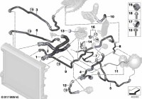17127535542-Hose coolant cooler-suction