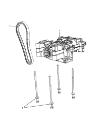 68127987AA-Shaft balance w/oil pump