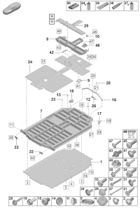 9J1915448B-Element, shock absorber D-MJ 2022