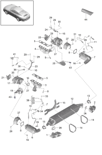 99711121570-GASKET,EXHAUST MANIFO-PANAMERA