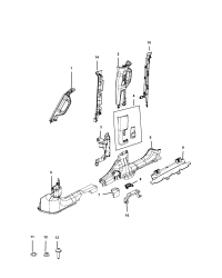 6BM22TX7AC-MOLDING B PILLAR UPPER