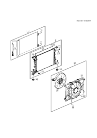 26280419-Condenser, air conditioner (incl. 2,3)