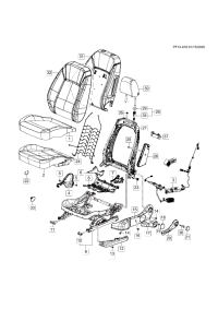 23505231-Handle, front seat adjuster (ink black)