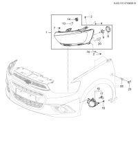 92278859-Head lamp (incl. 6,7, 9,13-14,20)