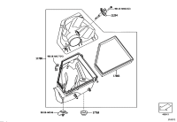 17801WAA02-ELEMENT SUB-ASSY, AIR CLEANER FILTER