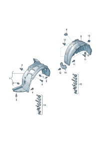 8V7821171G-WHEEL HOSE