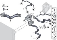 17127595250-Coolant hose