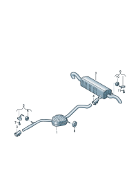 4M0253409A-Muffler ctr